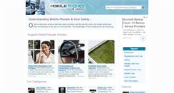 Desktop Screenshot of mobilephonesandsafety.co.uk